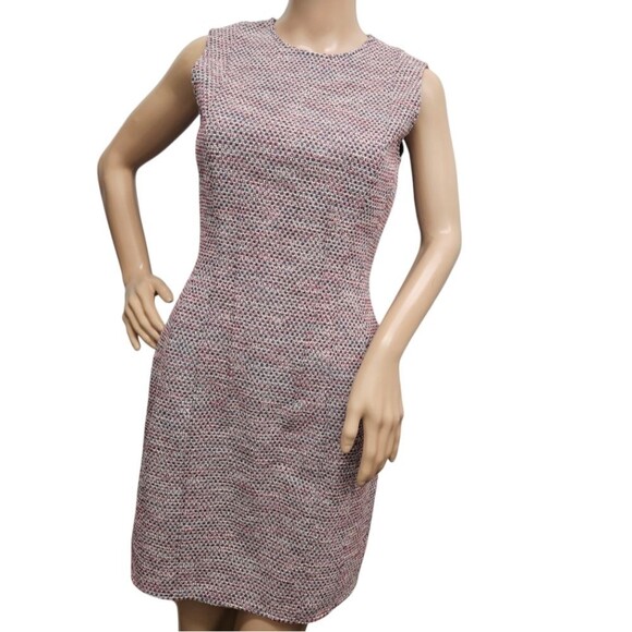 Theory Hourglass Tweed Dress Sleeveless - Picture 3 of 8